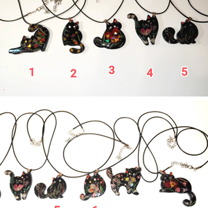 Macska medál epoxigyantából. 1 darab költsége. , Ékszer, Nyaklánc, Medál, Mindenmás, Ékszerkészítés, MESKA