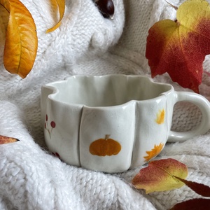 Őszi bögre - otthon & életmód - konyhafelszerelés, tálalás - tálalás - bögre & csésze - Meska.hu