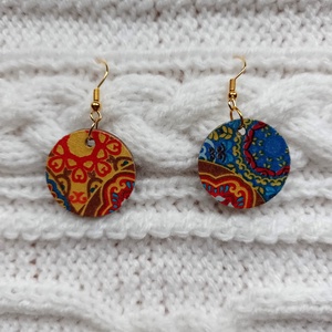 Cifra, fa sáltű+fülbevaló szett - ékszer - ékszerszett - Meska.hu