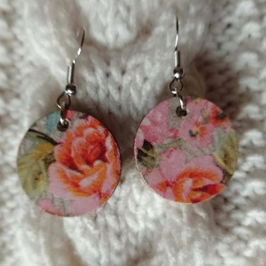 Romantikus sáltű + fülbevaló szett - ékszer - ékszerszett - Meska.hu