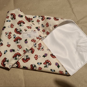 Gomba mintás újraszalvéta, Otthon & Életmód, Konyhafelszerelés, tálalás, Konyhai textil, Szalvéta, Varrás, MESKA