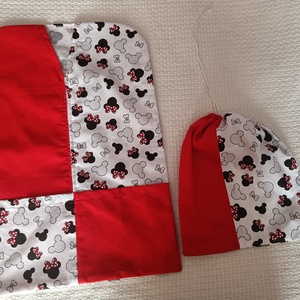 Egérfejes ovis zsák szett  - játék & sport - ovis felszerelés - ovis zsák - Meska.hu