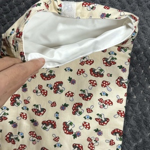 Gomba mintás uzsizsák és újraszalvétára szett , Táska & Tok, Uzsonna- & Ebéd tartó, Szendvics csomagoló, Varrás, MESKA