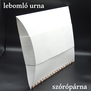Lebomló urna szórópárna, bio urna vízi szóró párna  - Meska.hu