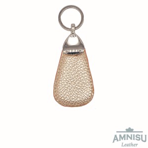 Rosegold csepp alakú swarovski köves bőr kulcstartó H2014 - táska & tok - kulcstartó & táskadísz - kulcstartó - Meska.hu