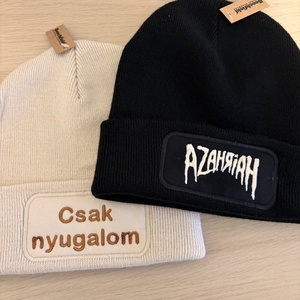 Hímzett sapka - Meska.hu