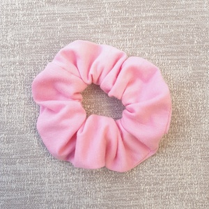 Textil hajgumi, scrunchie - rózsaszín - kb. 9-10cm - ruha & divat - hajdísz & hajcsat - hajgumi - Meska.hu