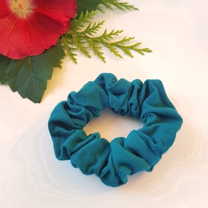 Textil hajgumi, scrunchie - kb. 9-10cm - ruha & divat - hajdísz & hajcsat - hajgumi - Meska.hu