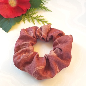 Textil hajgumi, scrunchie - fáradt rózsaszín- kb. 9-10cm - ruha & divat - hajdísz & hajcsat - hajgumi - Meska.hu