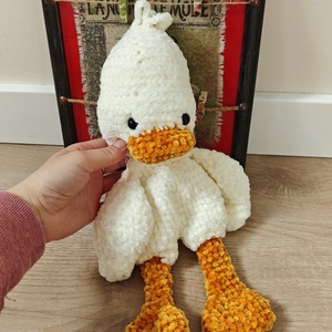 Horgolt kacsa alvópajti , Játék & Sport, Plüssállat & Játékfigura, Plüss mesefigurák, , MESKA