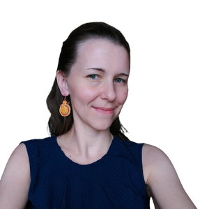 Sujtás fülbevaló aranysárga égetett kerámiával - ékszer - fülbevaló - lógós kerek fülbevaló - Meska.hu