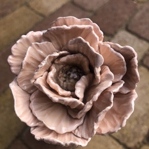 Bazsarózsa, Otthon & Életmód, Dekoráció, Dísztárgy, Agyagozás, Kerámia, MESKA