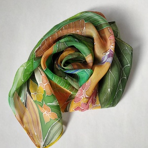 Selyemstóla- Tukán - ruha & divat - sál, sapka, kendő - stóla - Meska.hu