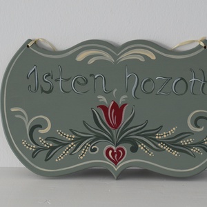 Isten hozott tábla - otthon & életmód - dekoráció - Meska.hu