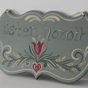 Isten hozott tábla - otthon & életmód - dekoráció - Meska.hu