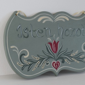 Isten hozott tábla - otthon & életmód - dekoráció - Meska.hu