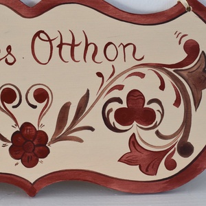 Édes otthon tábla- Megyaszó - otthon & életmód - dekoráció - ajtó- és ablak dekoráció - ajtódísz & kopogtató - Meska.hu