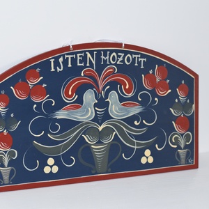 Isten hozott tábla- Galambos, Otthon & Életmód, Dekoráció, Ajtódísz & Kopogtató, Ajtó- és ablak dekoráció, Festett tárgyak, MESKA