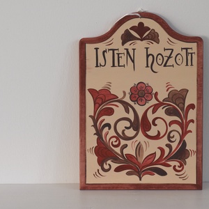 Isten hozott tábla - Megyaszó - otthon & életmód - dekoráció - kép & falikép - táblakép - Meska.hu