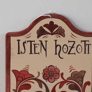 Isten hozott tábla - Megyaszó - otthon & életmód - dekoráció - kép & falikép - táblakép - Meska.hu