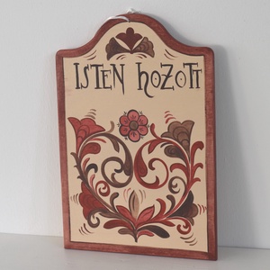 Isten hozott tábla - Megyaszó - otthon & életmód - dekoráció - kép & falikép - táblakép - Meska.hu