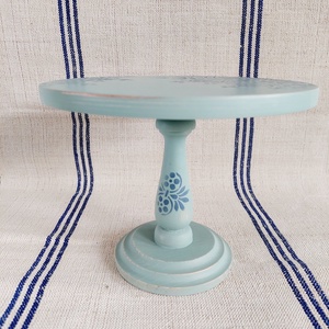 Tortatál tortaállvány vintage koptatott  - otthon & életmód - konyhafelszerelés, tálalás - sütés, főzés - sütidísz - Meska.hu