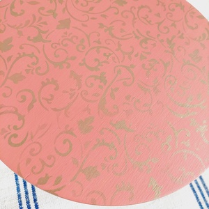 Tortatál tortaállvány lazac bronz színben  - otthon & életmód - konyhafelszerelés, tálalás - sütés, főzés - sütidísz - Meska.hu