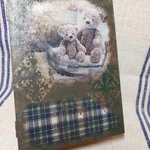 Macis karácsonyi könyv formájú doboz - otthon & életmód - dekoráció - asztal és polc dekoráció - díszdoboz - Meska.hu