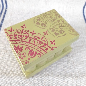 Puzzle doboz/ titkos doboz (mandala) - Meska.hu