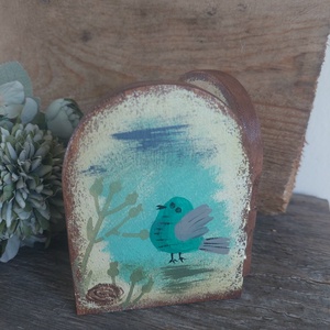 Húsvéti rusztikus kinyitható ikon - otthon & életmód - babaszoba, gyerekszoba - babaszoba, gyerekszoba - Meska.hu