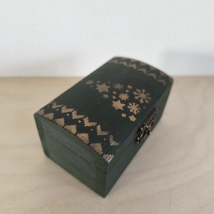 Karácsonyi ékszerdoboz  - ékszer - ékszertartó - ékszerdoboz - Meska.hu