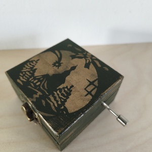 Zenedoboz- karácsonyi - otthon & életmód - dekoráció - asztal és polc dekoráció - zenedoboz - Meska.hu