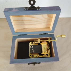 Zenedoboz- karácsonyi jégvarázs - otthon & életmód - dekoráció - asztal és polc dekoráció - zenedoboz - Meska.hu