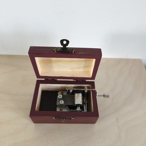 Zenedoboz- karácsonyi - otthon & életmód - dekoráció - asztal és polc dekoráció - zenedoboz - Meska.hu