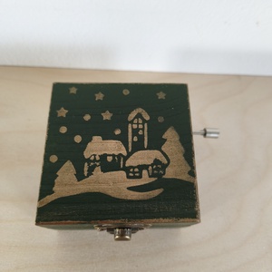 Zenedoboz- karácsonyi - otthon & életmód - dekoráció - asztal és polc dekoráció - zenedoboz - Meska.hu