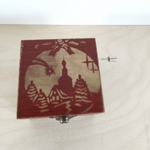 Zenedoboz- karácsonyi - otthon & életmód - dekoráció - asztal és polc dekoráció - zenedoboz - Meska.hu