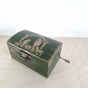 Zenedoboz- karácsonyi Betlehem - otthon & életmód - dekoráció - asztal és polc dekoráció - zenedoboz - Meska.hu