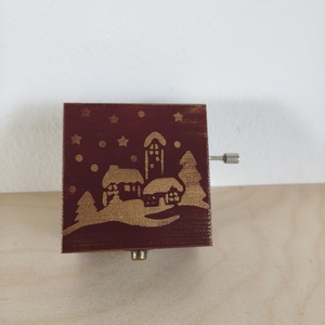 Zenedoboz- karácsonyi - otthon & életmód - dekoráció - asztal és polc dekoráció - zenedoboz - Meska.hu