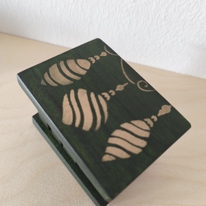 Puzzle doboz/ titkos doboz XS - karácsonyi- XS méret - ékszer - ékszertartó - ékszerdoboz - Meska.hu