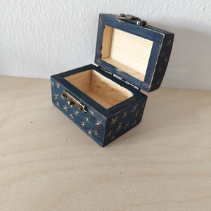 Mini kincses doboz  - ékszer - ékszertartó - ékszerdoboz - Meska.hu