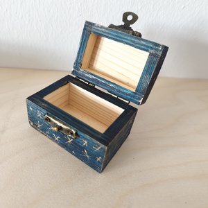 Mini kincses doboz  - ékszer - ékszertartó - ékszerdoboz - Meska.hu