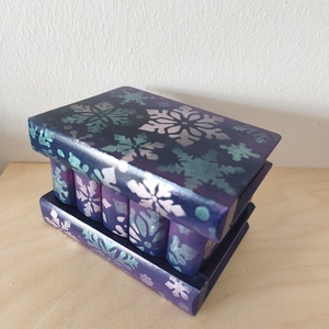 Puzzle doboz/ titkos doboz - Jégvarázs- S, Ékszer, Ékszertartó, Ékszerdoboz, Festett tárgyak, MESKA