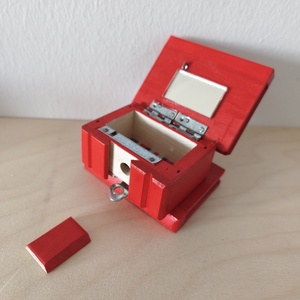 Puzzle doboz/ titkos doboz XS - karácsonyi- XS méret - ékszer - ékszertartó - ékszerdoboz - Meska.hu