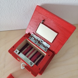 Puzzle doboz/ titkos doboz XS - karácsonyi- XS méret - ékszer - ékszertartó - ékszerdoboz - Meska.hu