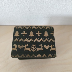 Puzzle doboz/ titkos doboz XS - karácsonyi- XS méret - ékszer - ékszertartó - ékszerdoboz - Meska.hu