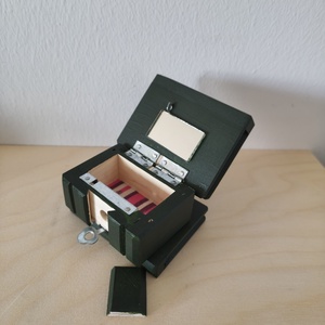 Puzzle doboz/ titkos doboz XS - karácsonyi- XS méret - ékszer - ékszertartó - ékszerdoboz - Meska.hu