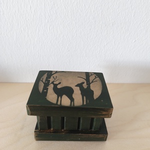 Puzzle doboz/ titkos doboz XS - karácsonyi- XS méret - ékszer - ékszertartó - ékszerdoboz - Meska.hu