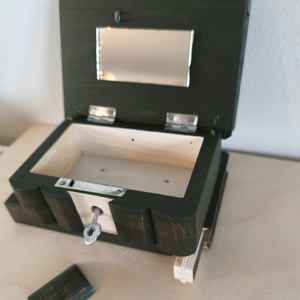 Karácsonyi puzzle doboz, titok doboz- S méret - játék & sport - puzzle - puzzle doboz - Meska.hu