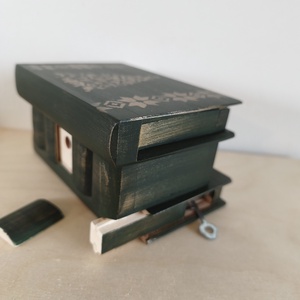 Karácsonyi puzzle doboz, titok doboz- S méret - játék & sport - puzzle - puzzle doboz - Meska.hu