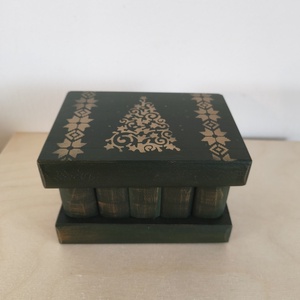 Karácsonyi puzzle doboz, titok doboz- S méret - játék & sport - puzzle - puzzle doboz - Meska.hu